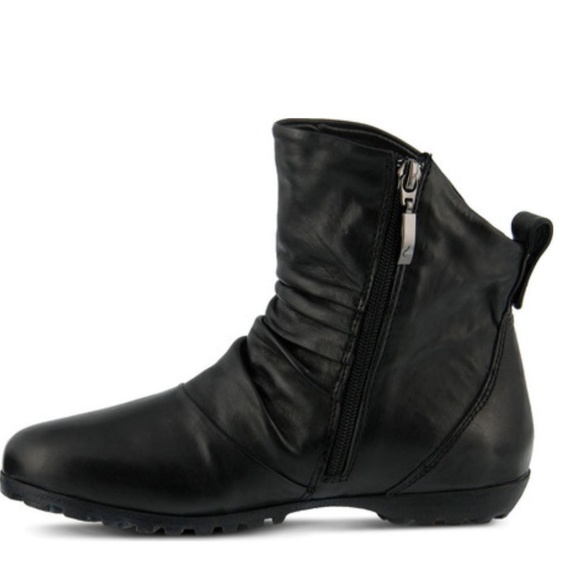 NWOT SPRING STEP ULZANA Black Comfort Bootie, Size 6 - Picture 2 of 7